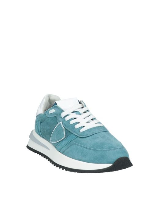 Philippe Model Blue Sneakers