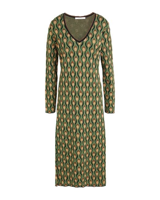 Maliparmi Green Midi Dress