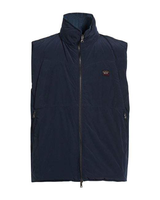 Paul & Shark Blue Gilet for men
