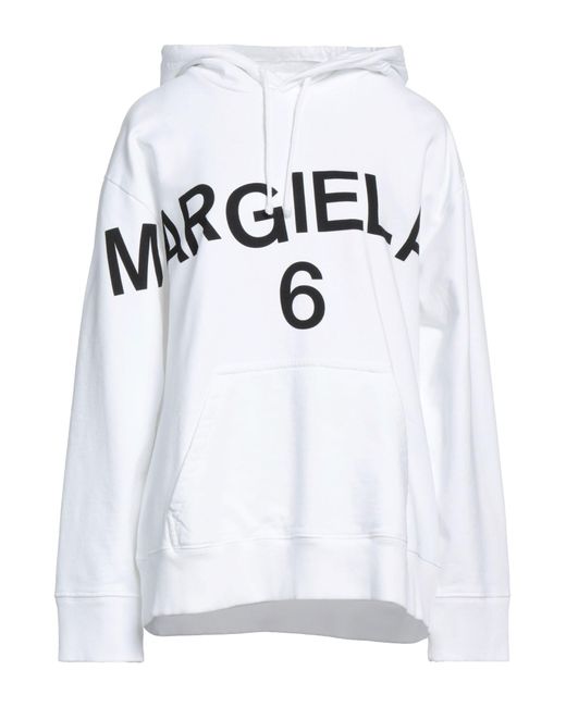 MM6 by Maison Martin Margiela White Sweatshirt