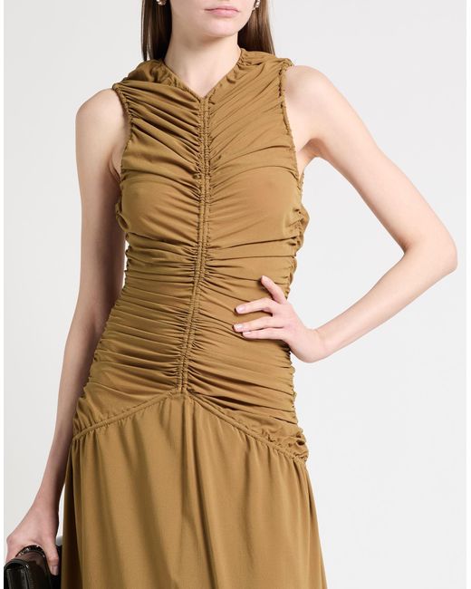 Fabiana Filippi Metallic Maxi-Kleid
