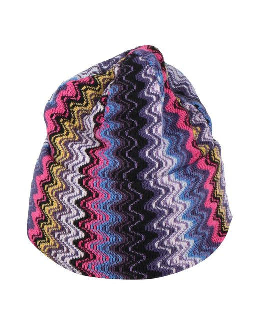 Missoni Purple Hat