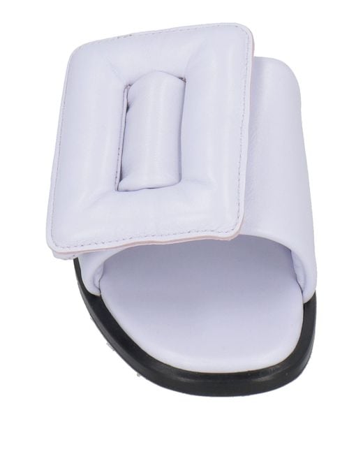 Boyy White Sandals