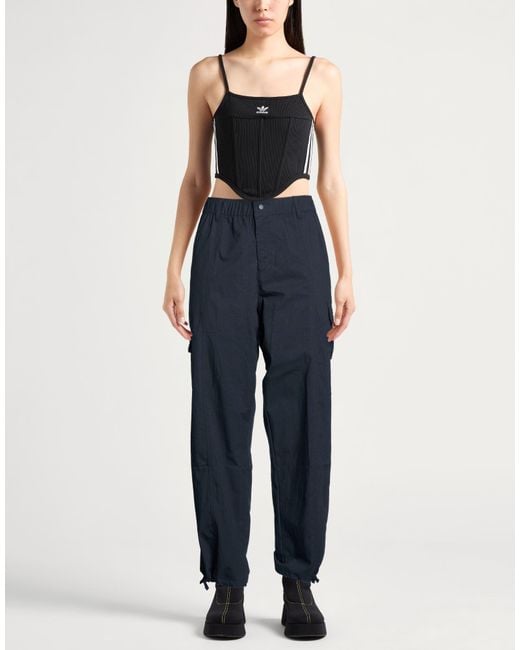 Nike Blue Midnight Pants Cotton, Polyamide, Elastane