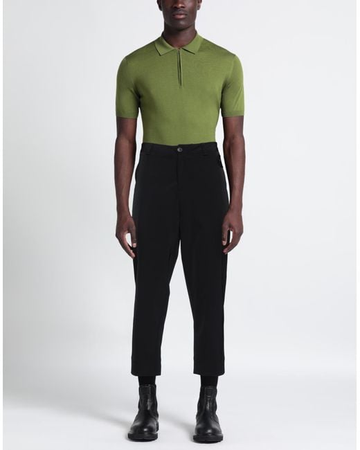 Isabel Benenato Black Trouser for men
