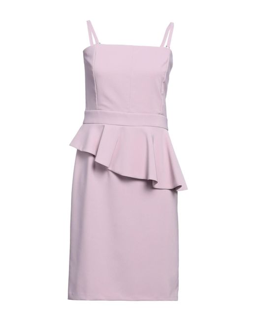 Cristina Gavioli Pink Mini Dress