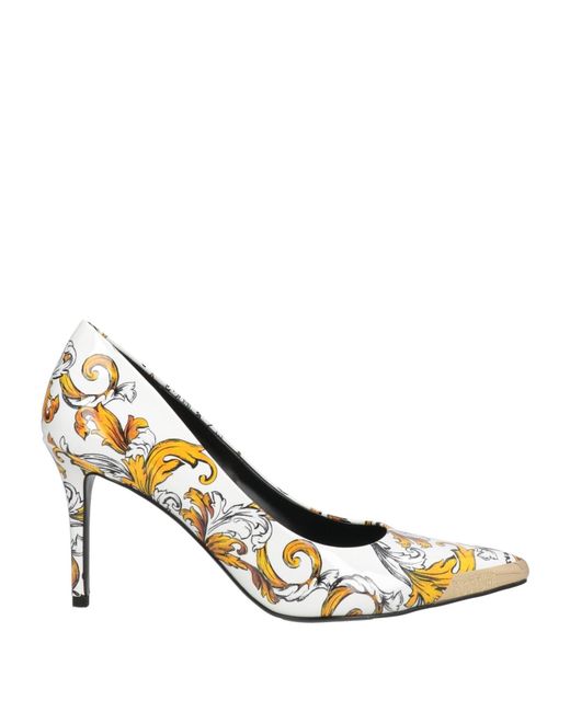 Versace Jeans Couture Metallic Pumps