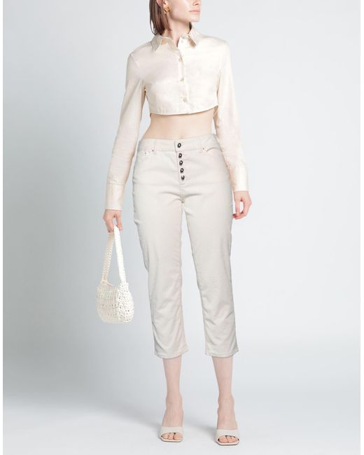 Dondup White Trouser