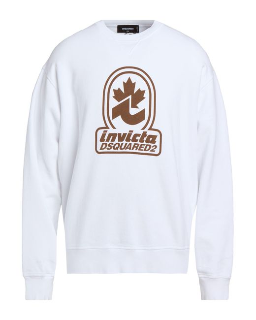 INVICTA x DSQUARED2 White Sweatshirt for men