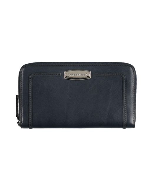 The Bridge Blue Midnight Wallet Leather