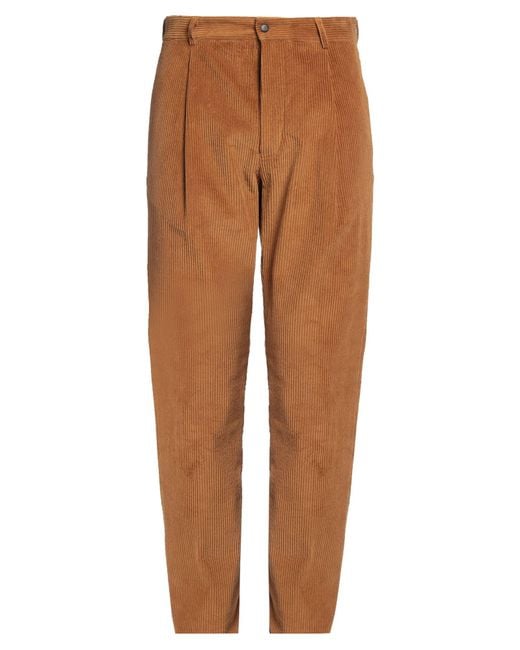 Pantalone di Doppiaa in Brown da Uomo