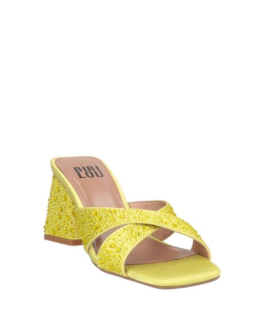 Bibi Lou Yellow Sandals