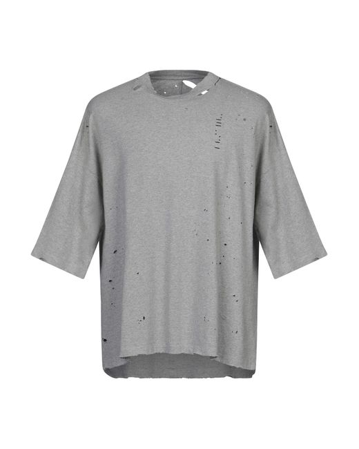 Unravel Project T-shirt in Grey (Gray) for Men - Lyst