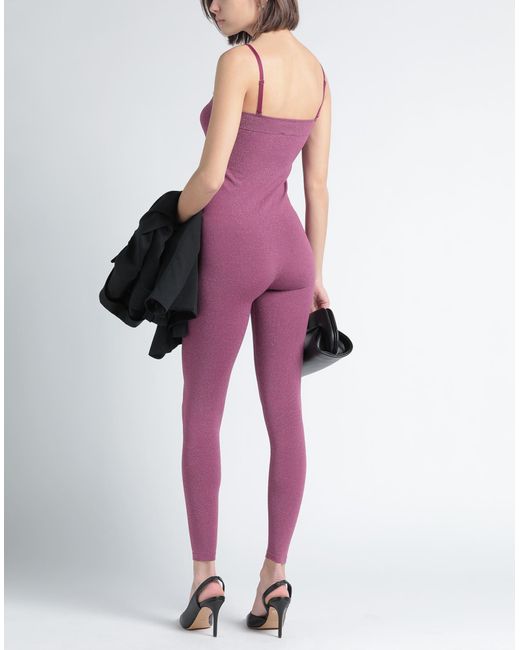 Wolford Purple Jumpsuit