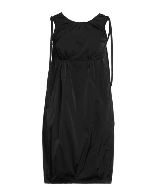 Sportmax Black Mini Dress