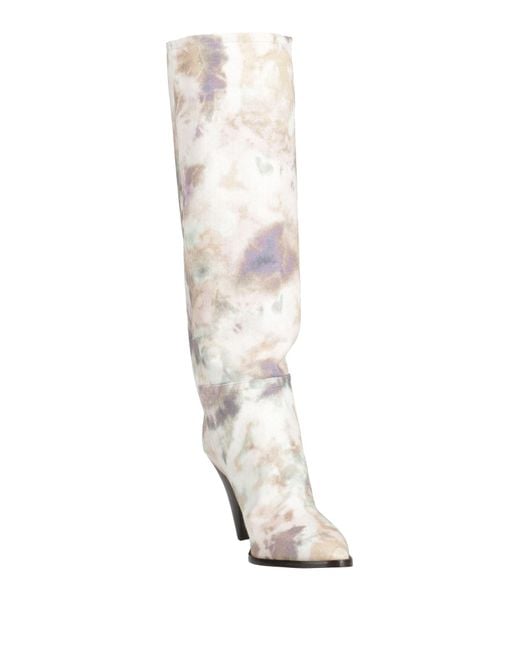 Isabel Marant White Blush Boot Cotton