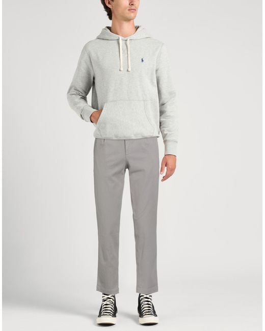 Barena Gray Pants Cotton, Elastane for men