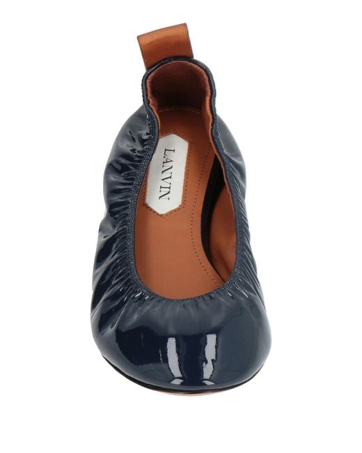 Lanvin Blue Ballet Flats