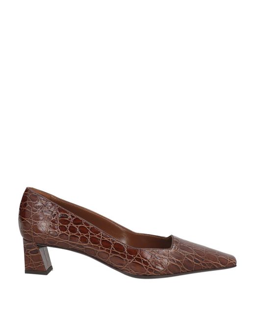 Giuseppe Zanotti Brown Pumps Leather