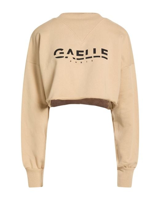 Gaelle Paris Natural Sweatshirt Cotton