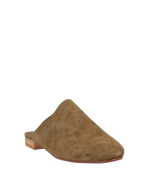 Alohas Brown Mules & Clogs