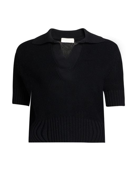 FILIPPO DE LAURENTIIS Black Sweater Cotton