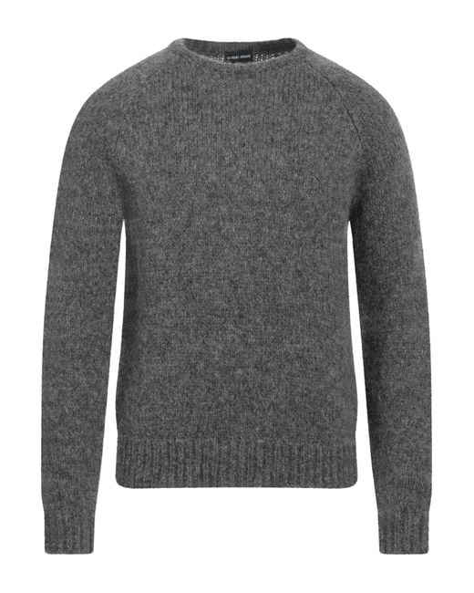 Pullover Giorgio Armani pour homme en coloris Gray