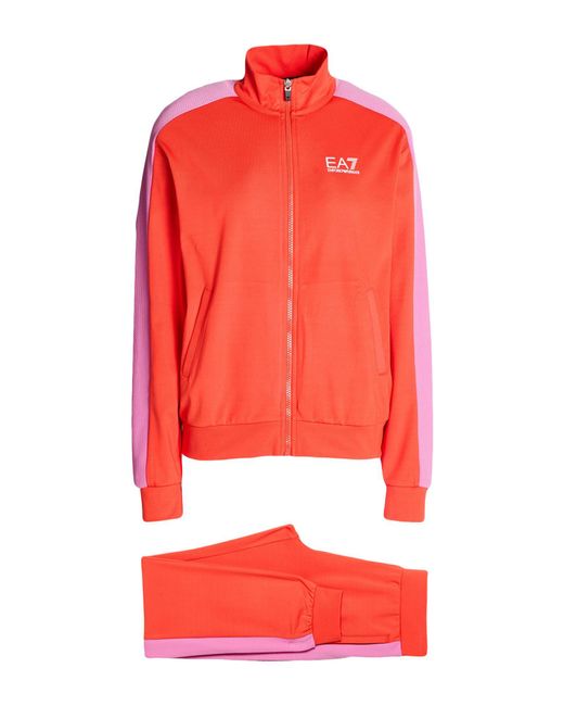 EA7 Red Tracksuit