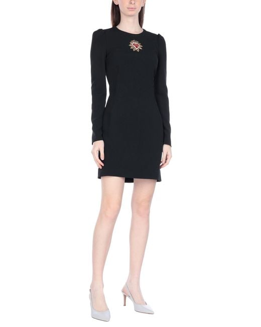Dolce & Gabbana Black Mini Dresses