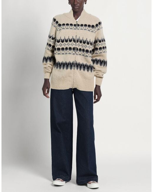 Barena Natural Cardigan Alpaca Wool, Polyamide, Wool, Elastane