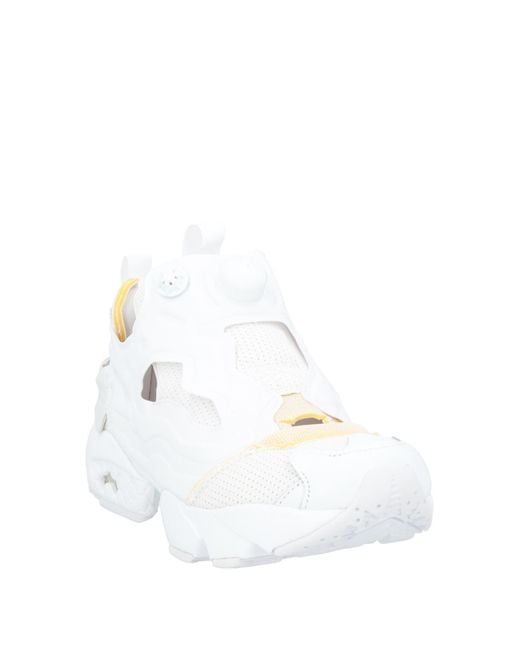 MM6 MAISON MARGIELA X SALOMON White Sneakers Textile Fibers