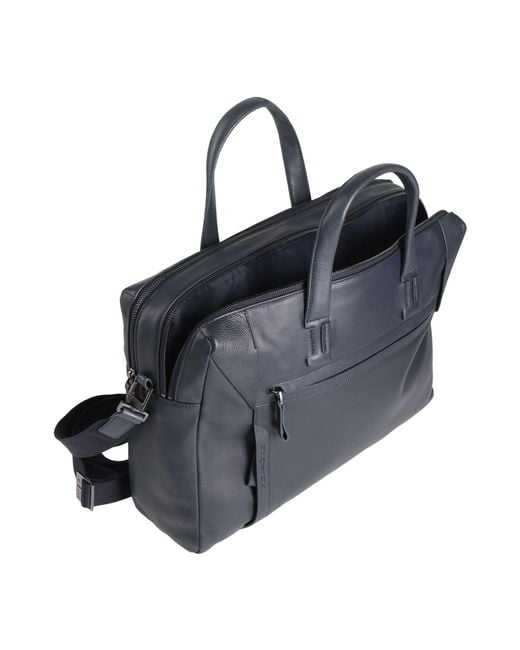 Piquadro Blue Handbag for men