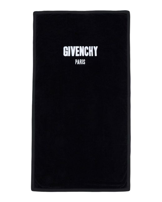 Toalla de playa Givenchy de hombre de color Black