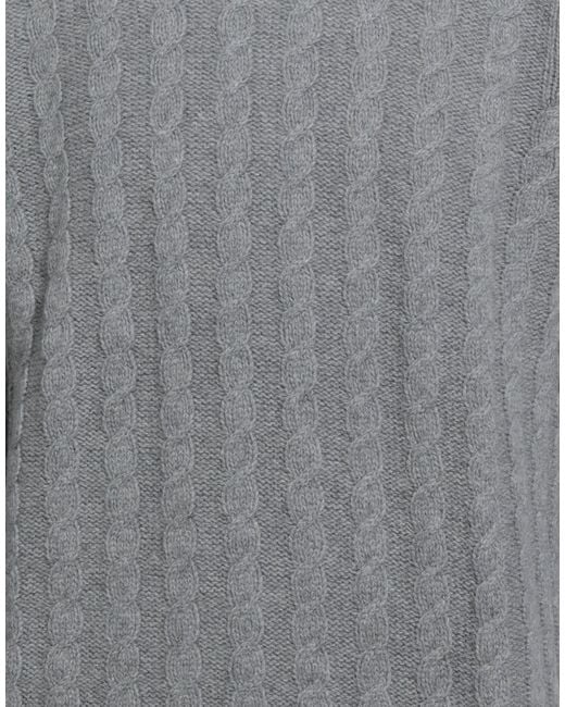 Zanone Gray Turtleneck for men
