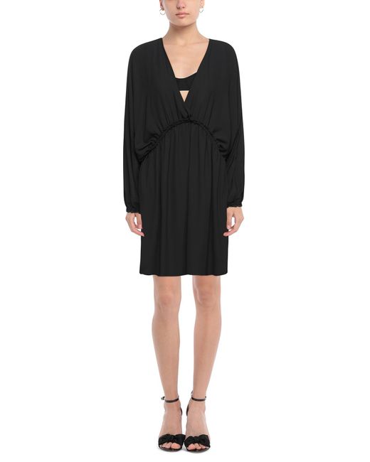 Please Black Mini Dress