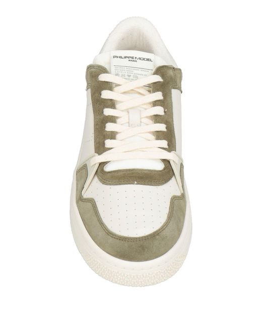 Philippe Model Natural Trainers for men