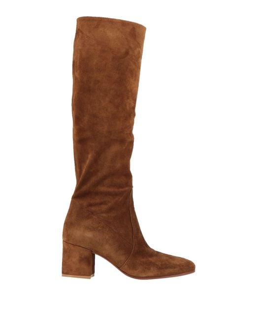 Gianvito Rossi Brown Boot Leather