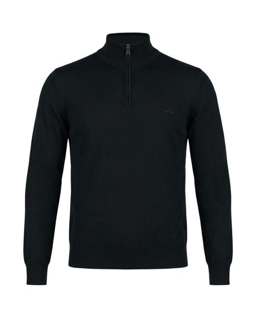 Paul & Shark Black Midnight Sweater Virgin Wool, Lyocell for men