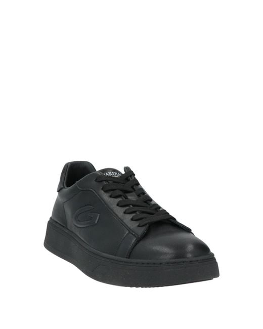 Alberto Guardiani Black Trainers for men