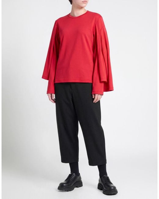 Comme des Garçons Red T-Shirt Polyester