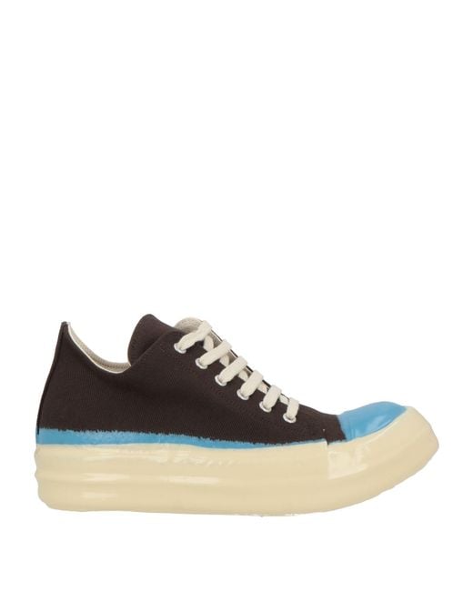Rick Owens Multicolor Chocolate Sneakers Textile Fibers