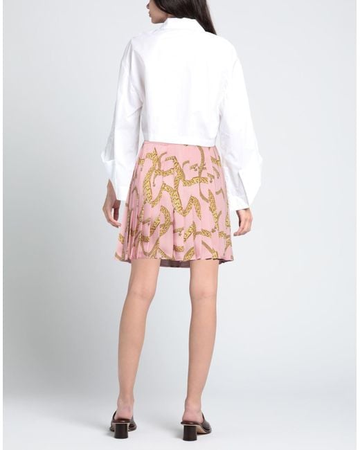 Versace Pink Mini Skirt
