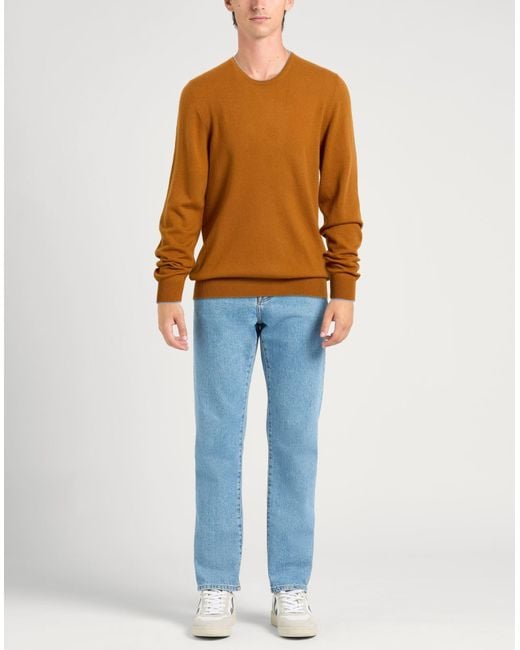 Gran Sasso Brown Jumper for men