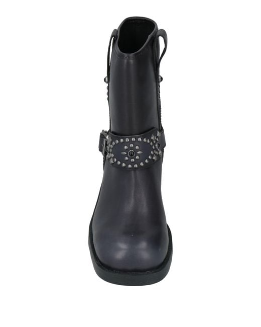 Ash Black Ankle Boots