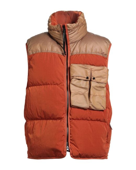 C P Company Orange Vest Polyamide for men