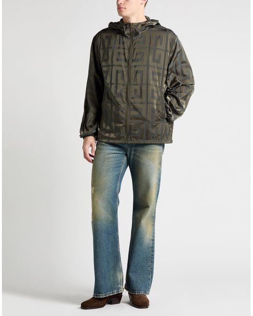 Givenchy Gray Military Jacket Polyamide for men