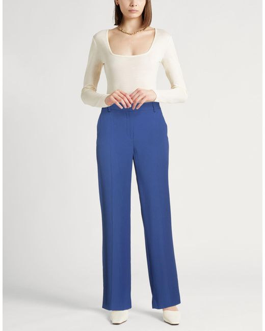 Alberta Ferretti Blue Trouser