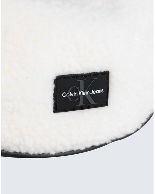 Calvin Klein White Schultertasche