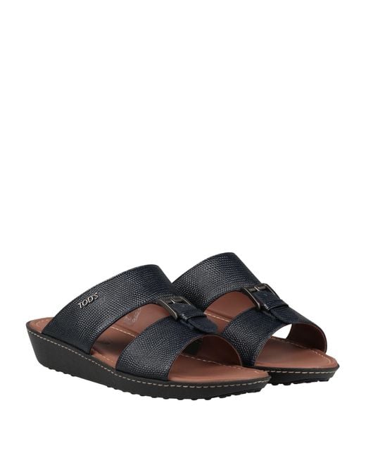 Tod's Blue Sandals for men