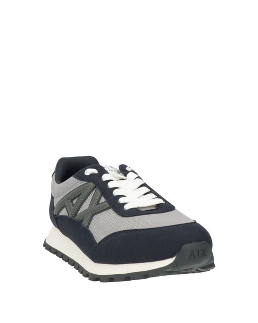 ARMANI EXCHANGE Gray Trainers for men